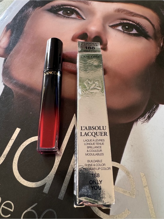 Lancome Other - Lancome L'Absolu Lacquer Liquid Lip Color - #188 Only You NIB, Never Used.